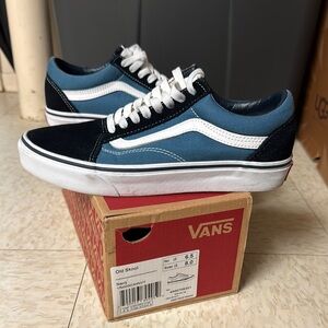 Vans Old Skool Navy and Black Men's Shoes